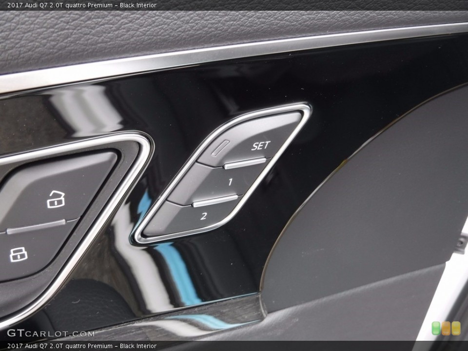Black Interior Controls for the 2017 Audi Q7 2.0T quattro Premium #120583075