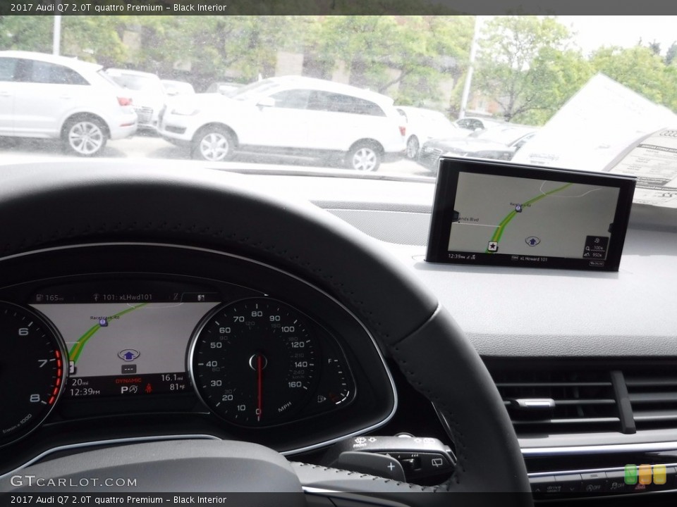 Black Interior Navigation for the 2017 Audi Q7 2.0T quattro Premium #120583261