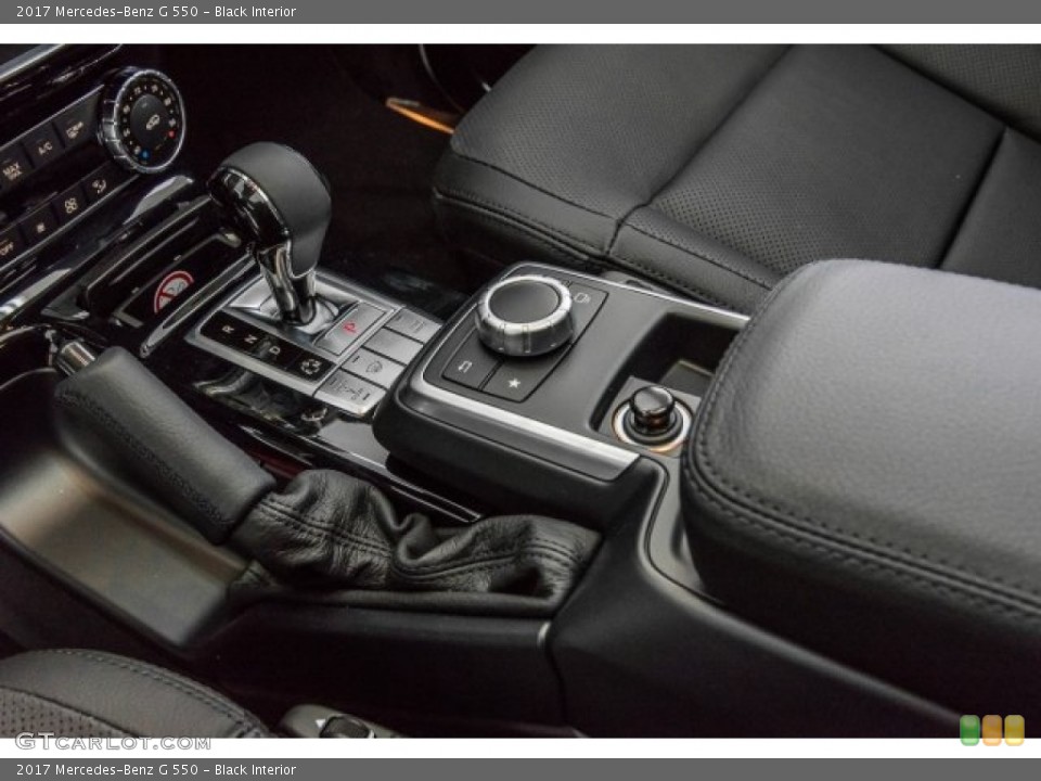 Black Interior Controls for the 2017 Mercedes-Benz G 550 #120599945