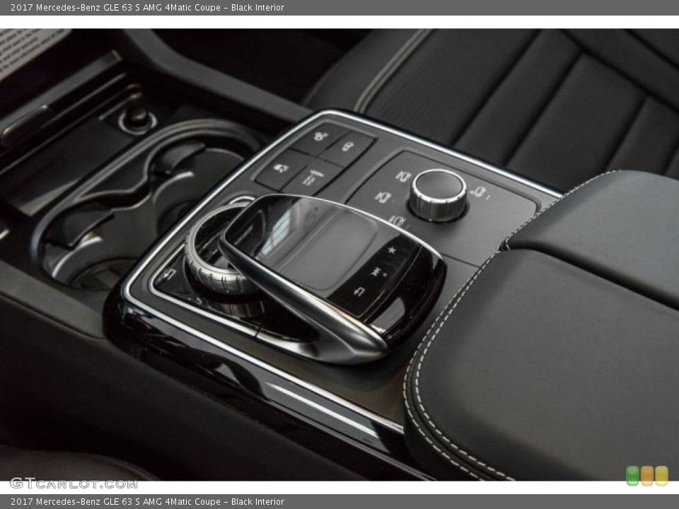 Black Interior Controls for the 2017 Mercedes-Benz GLE 63 S AMG 4Matic Coupe #120600140