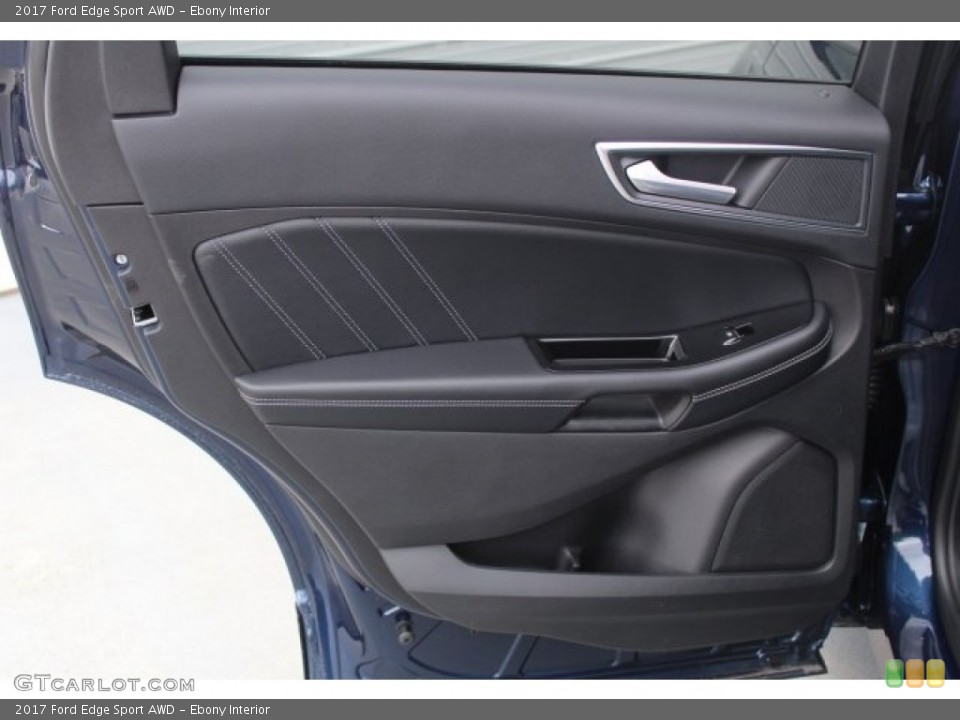 Ebony Interior Door Panel for the 2017 Ford Edge Sport AWD #120606713