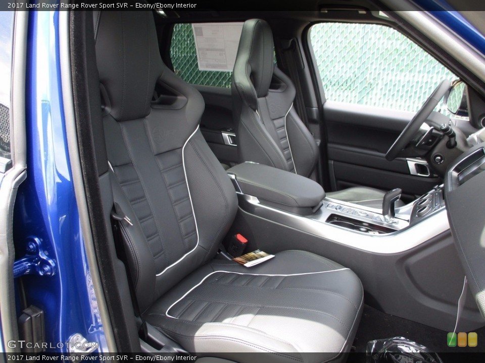Ebony/Ebony Interior Photo for the 2017 Land Rover Range Rover Sport SVR #120612096