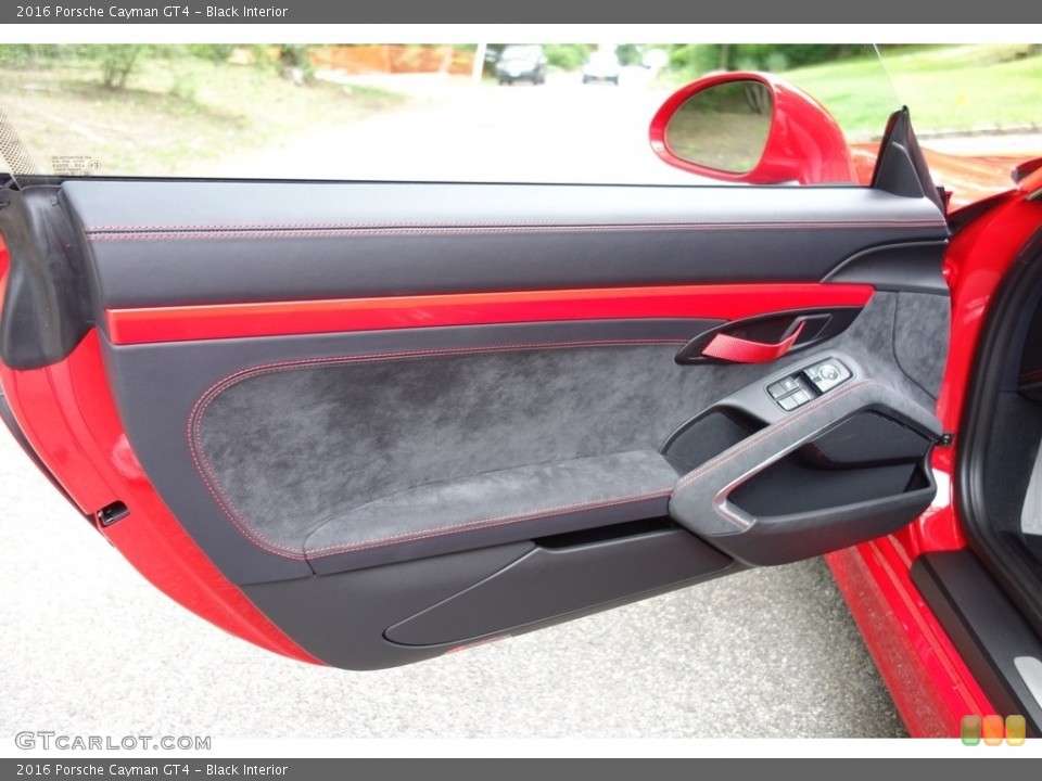 Black Interior Door Panel for the 2016 Porsche Cayman GT4 #120612795