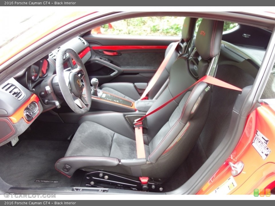 Black Interior Photo for the 2016 Porsche Cayman GT4 #120612933