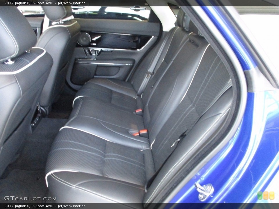 Jet/Ivory Interior Rear Seat for the 2017 Jaguar XJ R-Sport AWD #120614877