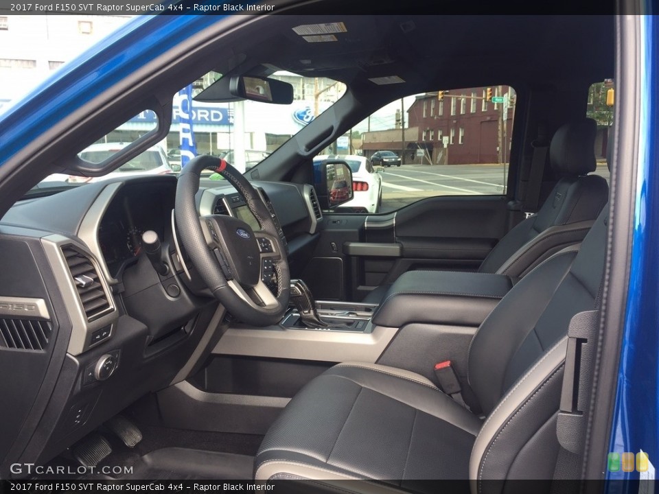 Raptor Black Interior Photo for the 2017 Ford F150 SVT Raptor SuperCab 4x4 #120619458
