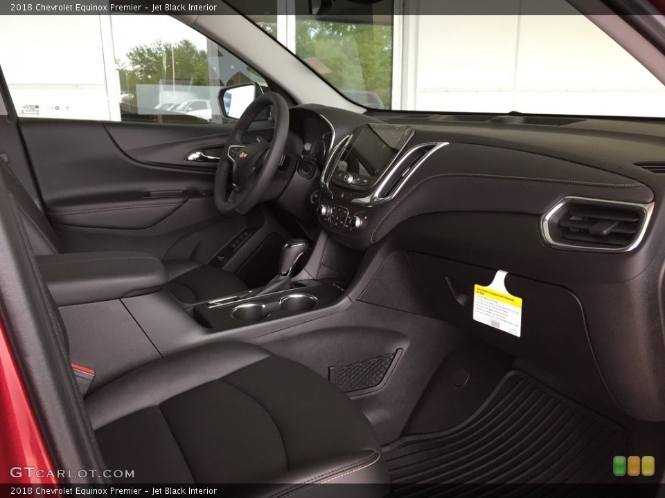 Jet Black Interior Dashboard for the 2018 Chevrolet Equinox Premier #120624665