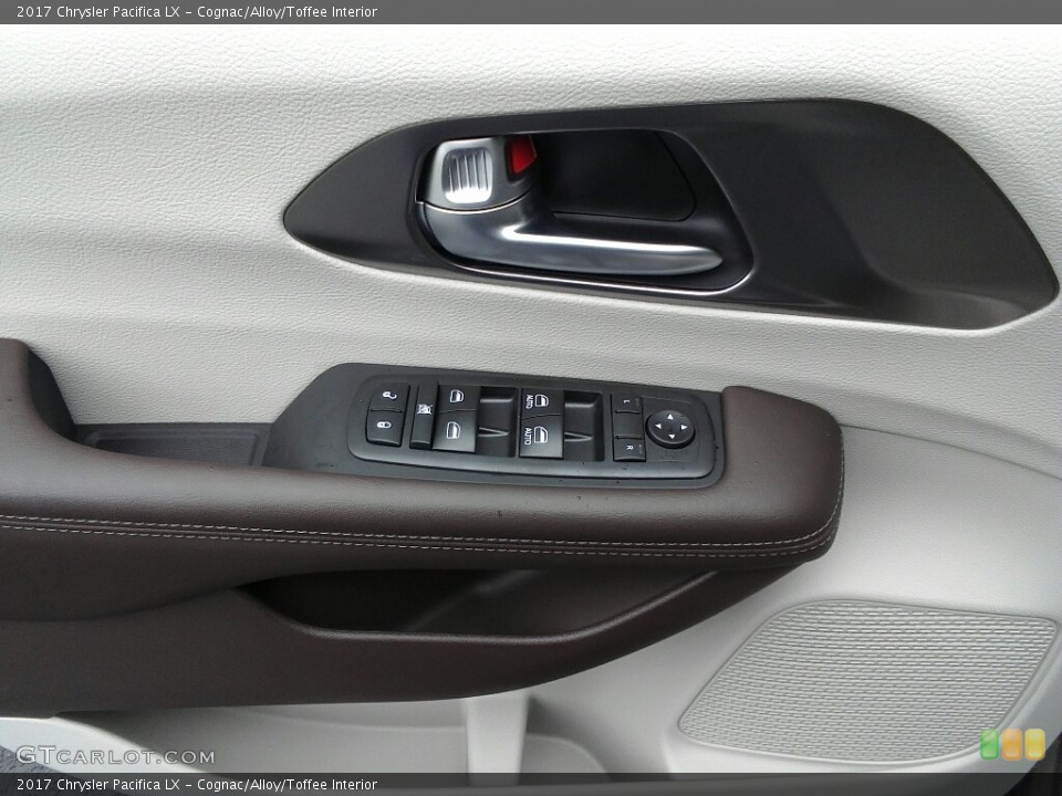 Cognac/Alloy/Toffee Interior Controls for the 2017 Chrysler Pacifica LX #120635057