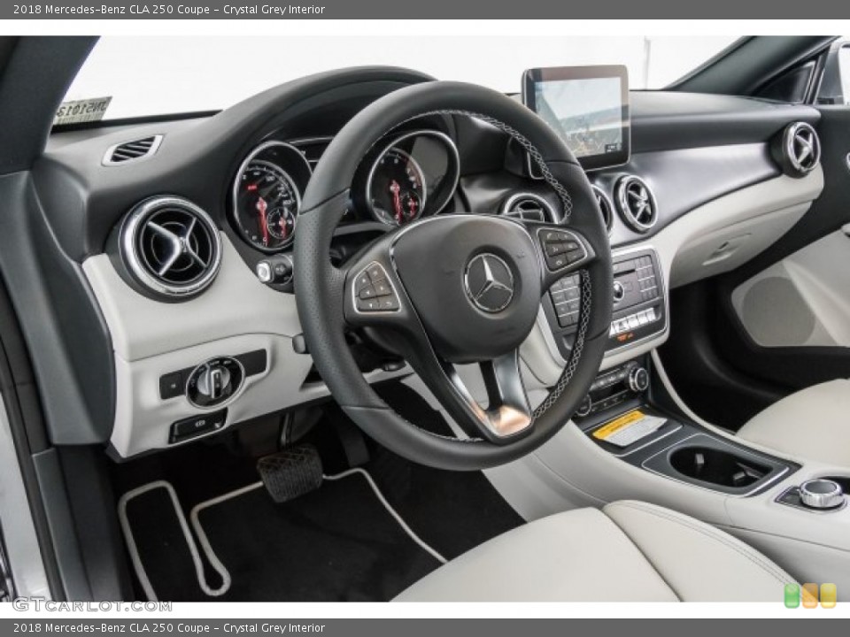 Crystal Grey Interior Dashboard for the 2018 Mercedes-Benz CLA 250 Coupe #120644798