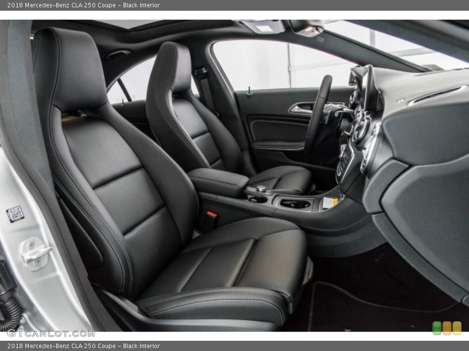 Black Interior Photo for the 2018 Mercedes-Benz CLA 250 Coupe #120645419