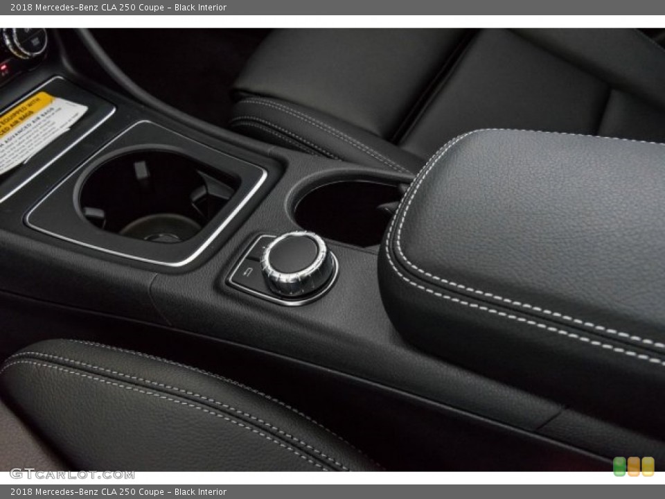 Black Interior Controls for the 2018 Mercedes-Benz CLA 250 Coupe #120645521