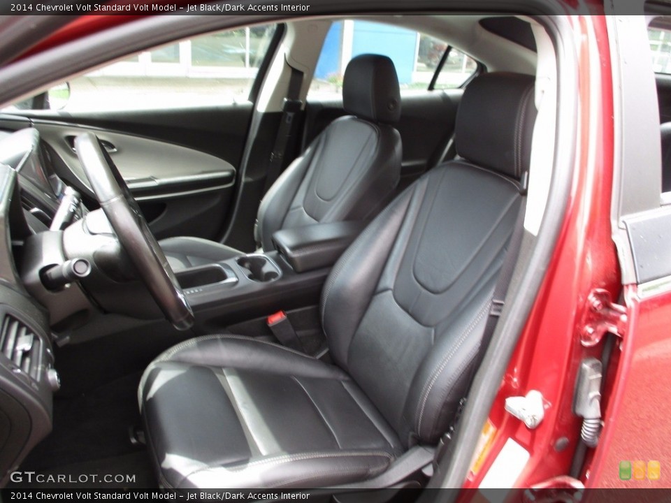Jet Black/Dark Accents Interior Front Seat for the 2014 Chevrolet Volt  #120645725