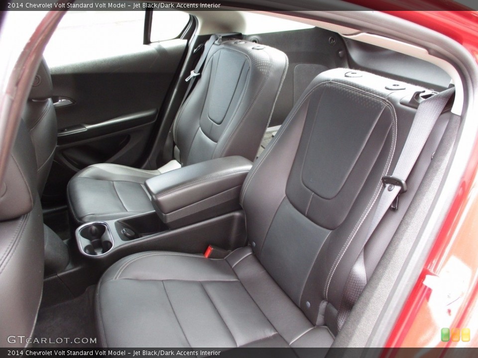 Jet Black/Dark Accents Interior Rear Seat for the 2014 Chevrolet Volt  #120645755