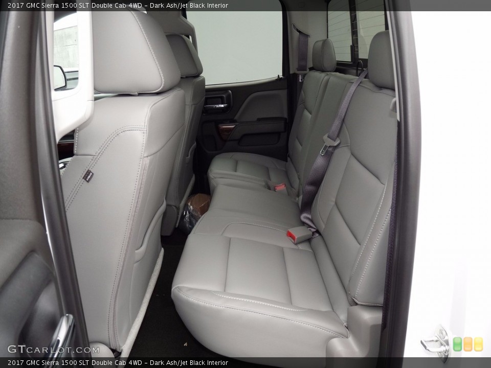 Dark Ash/Jet Black Interior Rear Seat for the 2017 GMC Sierra 1500 SLT Double Cab 4WD #120649202