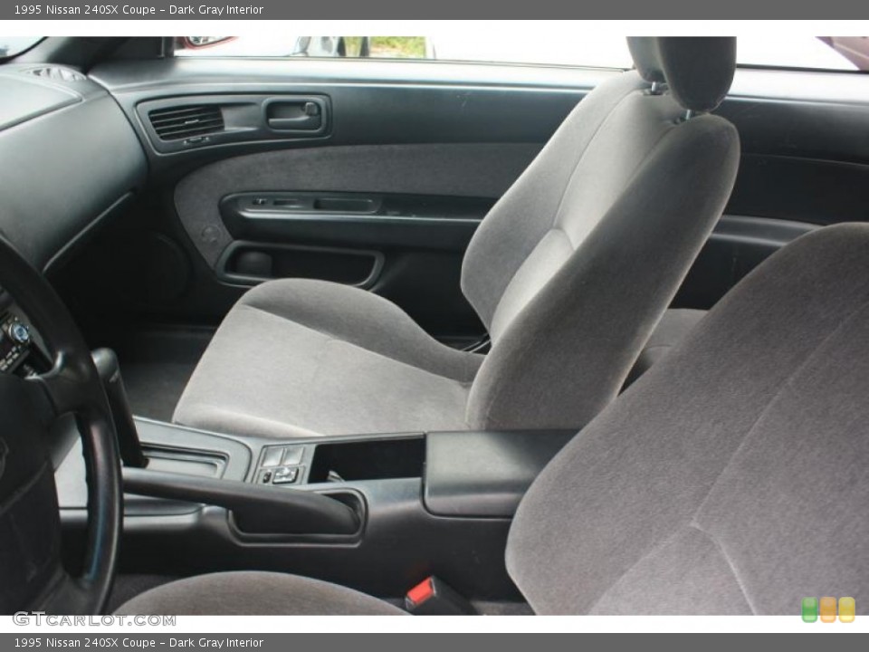 Dark Gray Interior Front Seat for the 1995 Nissan 240SX Coupe #120657350