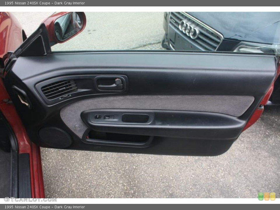 Dark Gray Interior Door Panel for the 1995 Nissan 240SX Coupe #120657542