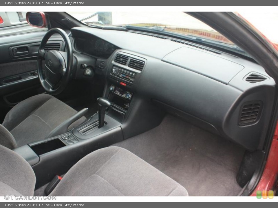 Dark Gray Interior Dashboard for the 1995 Nissan 240SX Coupe #120657595