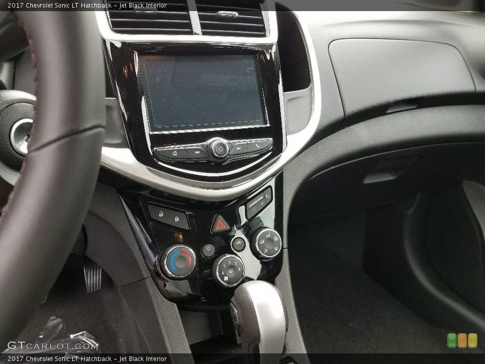 Jet Black Interior Controls for the 2017 Chevrolet Sonic LT Hatchback #120659267