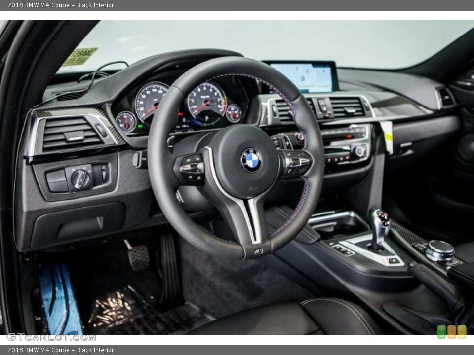 Black Interior Dashboard for the 2018 BMW M4 Coupe #120660970