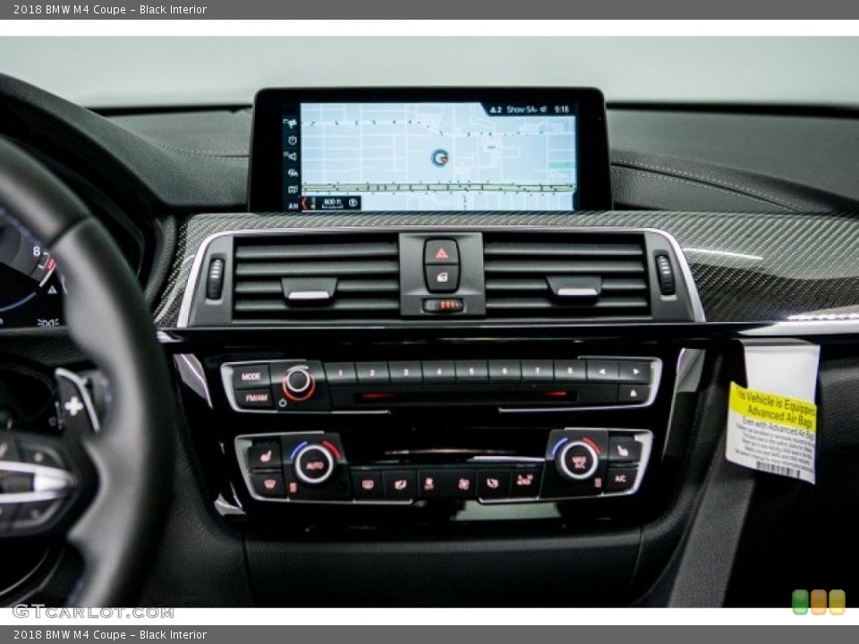 Black Interior Controls for the 2018 BMW M4 Coupe #120660994