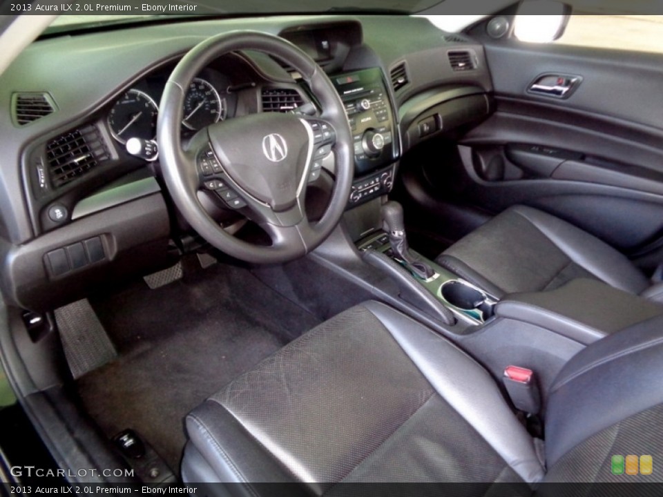 Ebony Interior Photo for the 2013 Acura ILX 2.0L Premium #120664896