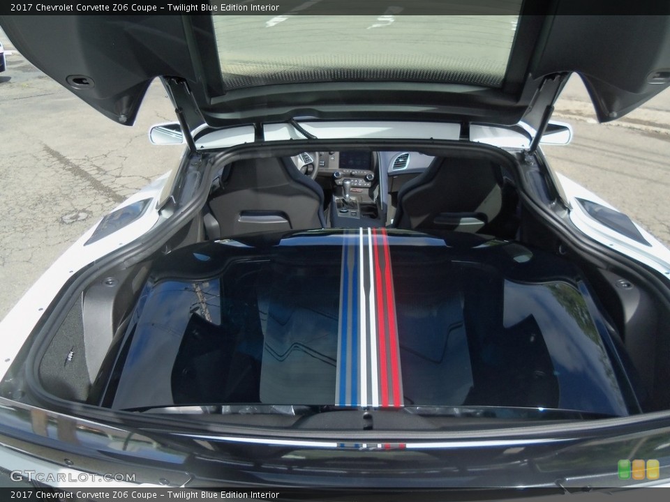 Twilight Blue Edition Interior Trunk for the 2017 Chevrolet Corvette Z06 Coupe #120670042