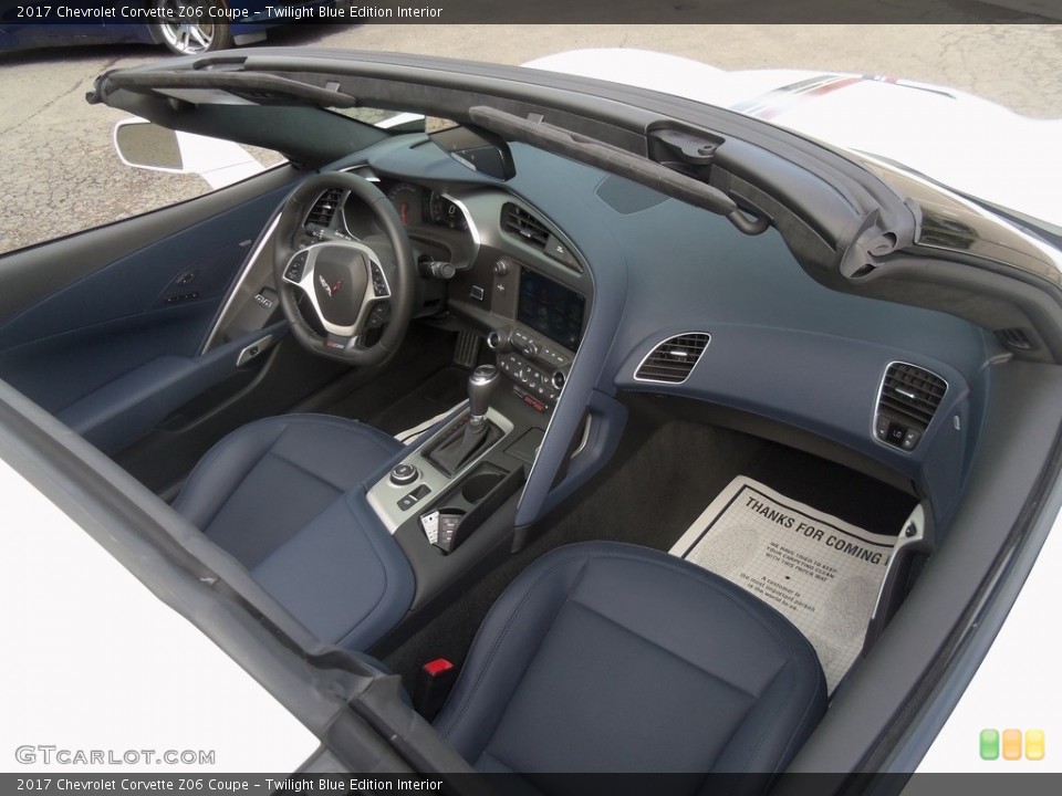 Twilight Blue Edition Interior Photo for the 2017 Chevrolet Corvette Z06 Coupe #120670264