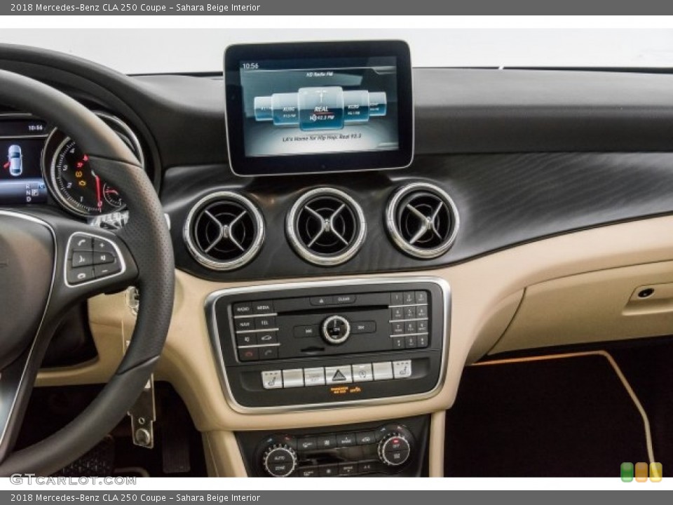 Sahara Beige Interior Dashboard for the 2018 Mercedes-Benz CLA 250 Coupe #120670292
