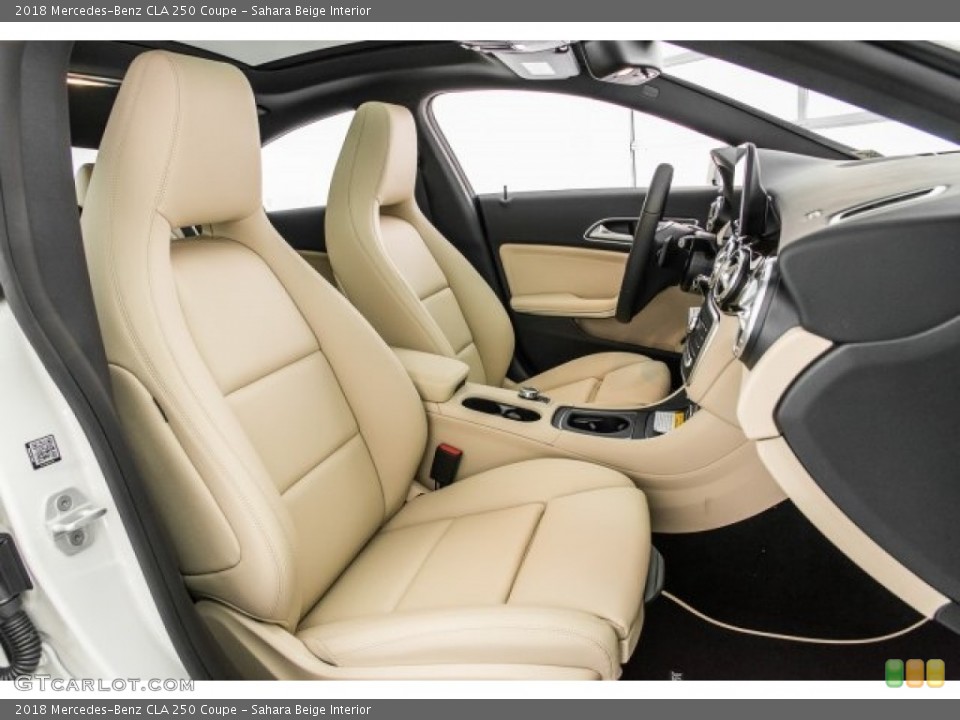 Sahara Beige Interior Front Seat for the 2018 Mercedes-Benz CLA 250 Coupe #120670678