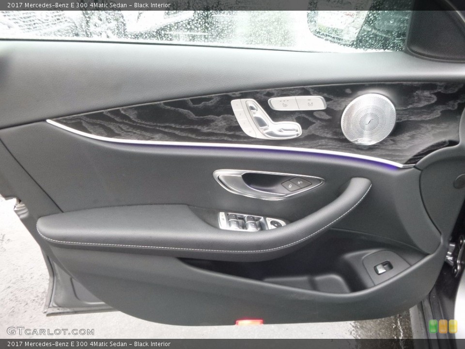 Black Interior Door Panel for the 2017 Mercedes-Benz E 300 4Matic Sedan #120672496