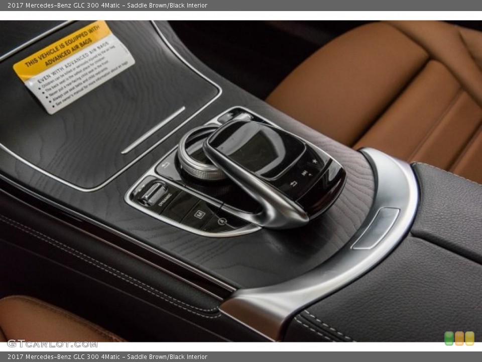 Saddle Brown/Black Interior Controls for the 2017 Mercedes-Benz GLC 300 4Matic #120672657