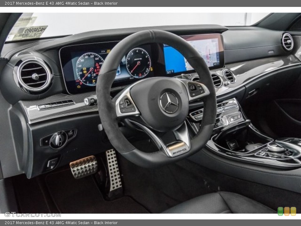Black Interior Dashboard for the 2017 Mercedes-Benz E 43 AMG 4Matic Sedan #120673615