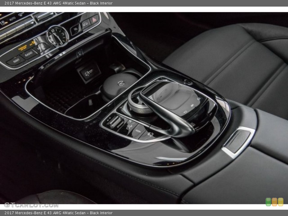 Black Interior Transmission for the 2017 Mercedes-Benz E 43 AMG 4Matic Sedan #120673627