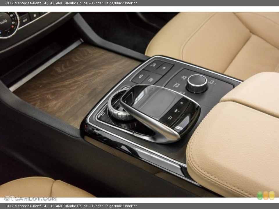 Ginger Beige/Black Interior Transmission for the 2017 Mercedes-Benz GLE 43 AMG 4Matic Coupe #120673798