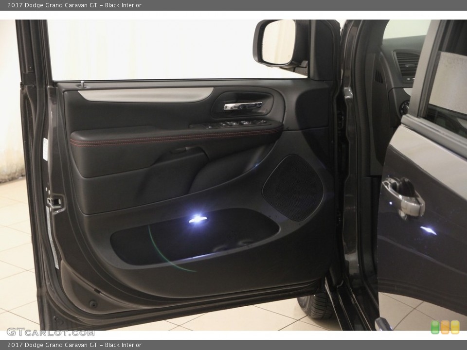 Black Interior Door Panel for the 2017 Dodge Grand Caravan GT #120679615
