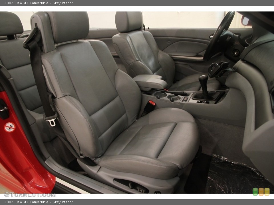 Grey Interior Photo for the 2002 BMW M3 Convertible #120679936