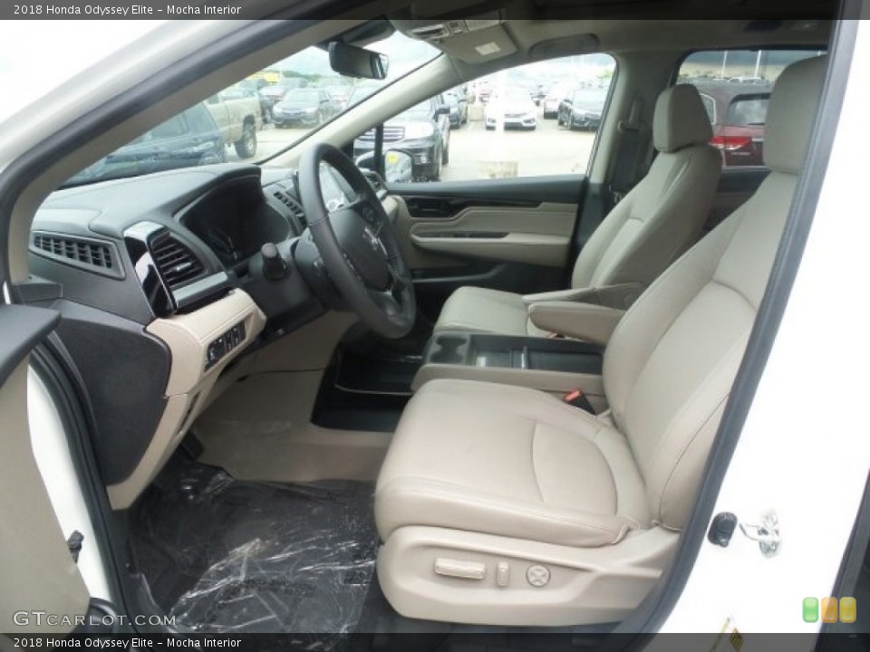 Mocha Interior Photo for the 2018 Honda Odyssey Elite #120681095