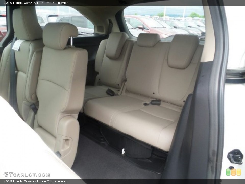 Mocha Interior Rear Seat for the 2018 Honda Odyssey Elite #120681170