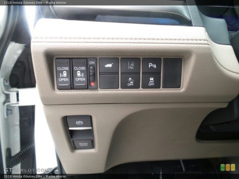 Mocha Interior Controls for the 2018 Honda Odyssey Elite #120681209