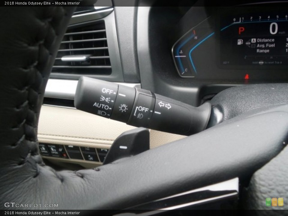 Mocha Interior Controls for the 2018 Honda Odyssey Elite #120681272