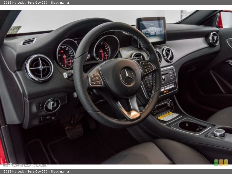 Black Interior Dashboard for the 2018 Mercedes-Benz GLA 250 #120687911