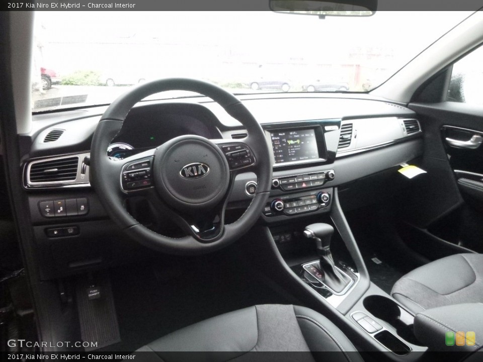 Charcoal Interior Photo for the 2017 Kia Niro EX Hybrid #120689957