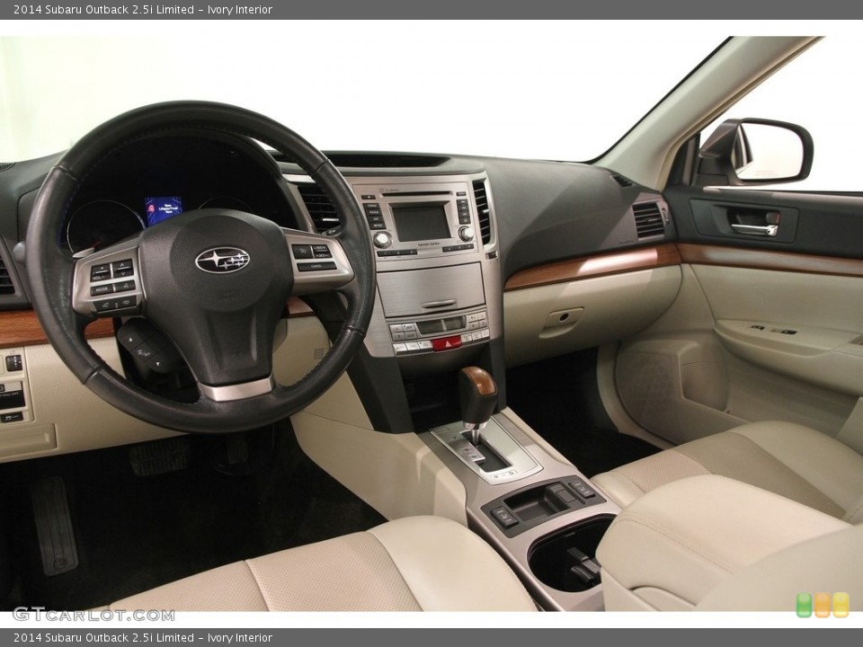 Ivory Interior Photo for the 2014 Subaru Outback 2.5i Limited #120698705