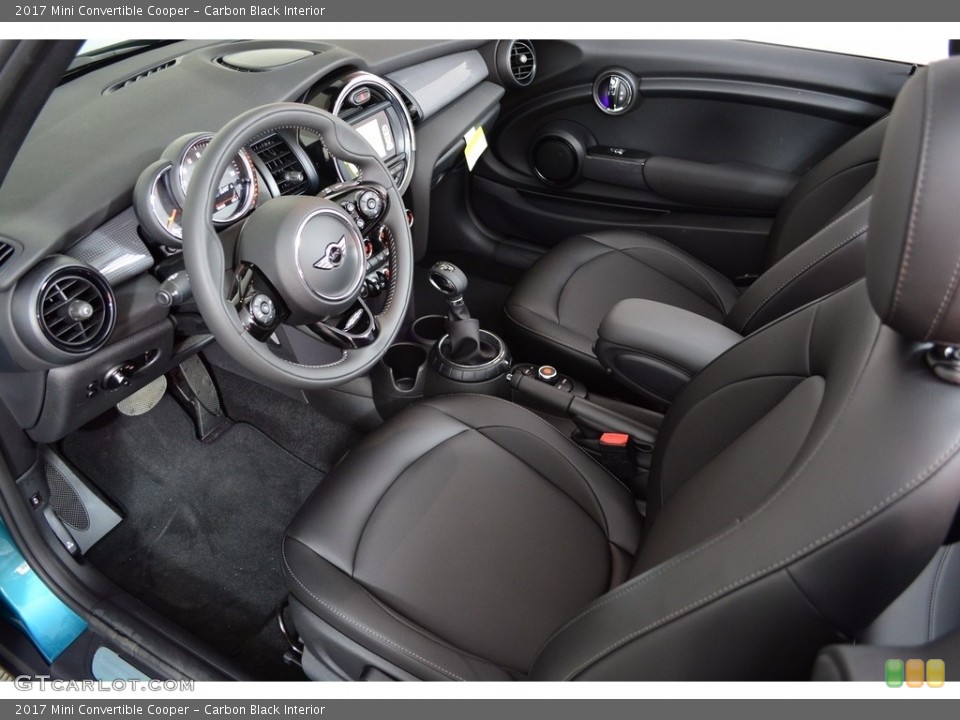 Carbon Black Interior Photo for the 2017 Mini Convertible Cooper #120707723