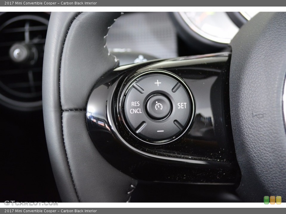 Carbon Black Interior Controls for the 2017 Mini Convertible Cooper #120707786