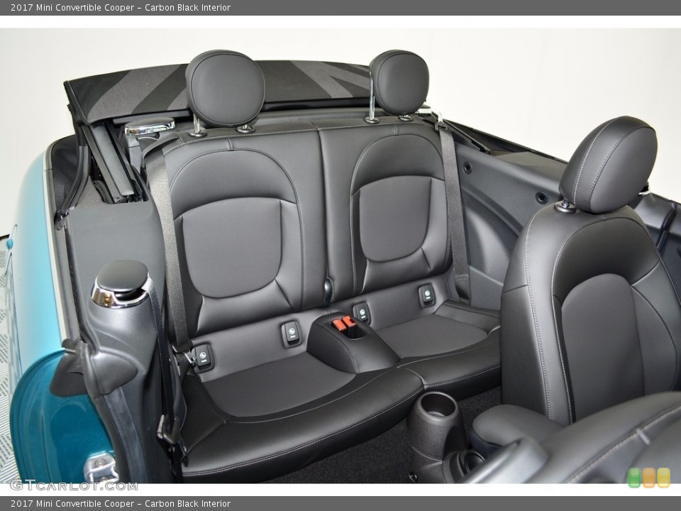 Carbon Black Interior Rear Seat for the 2017 Mini Convertible Cooper #120707829