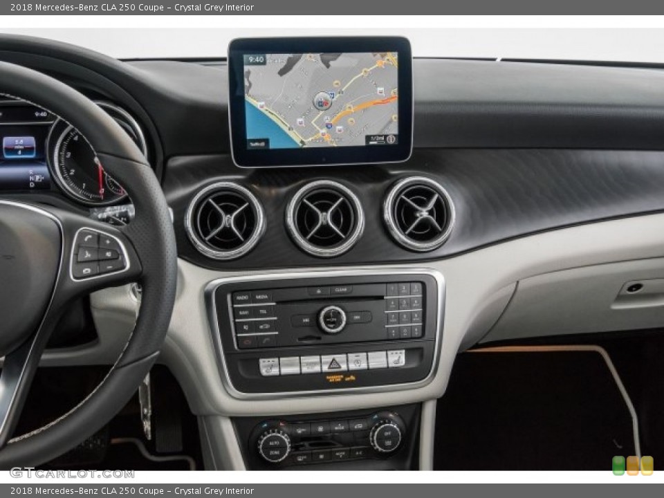 Crystal Grey Interior Navigation for the 2018 Mercedes-Benz CLA 250 Coupe #120712868