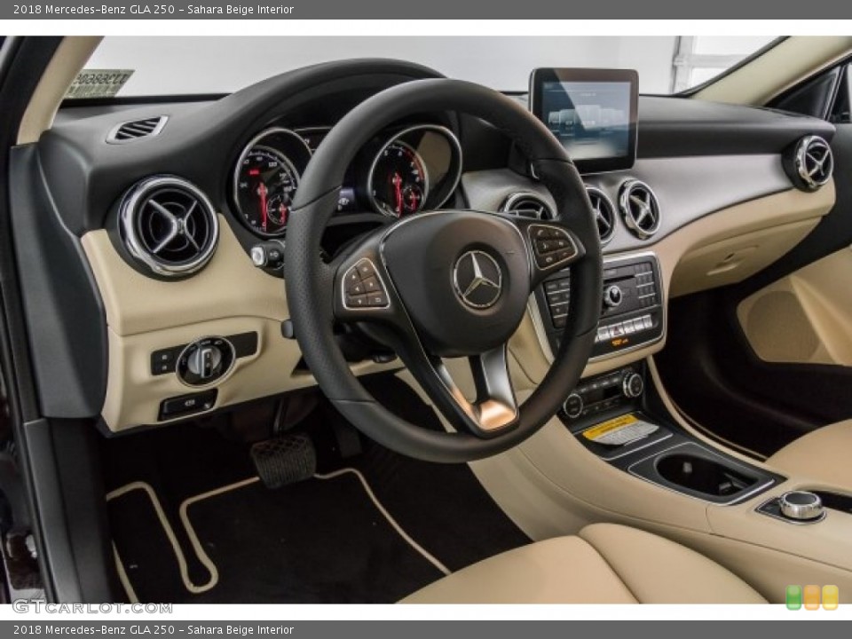 Sahara Beige Interior Dashboard for the 2018 Mercedes-Benz GLA 250 #120713369