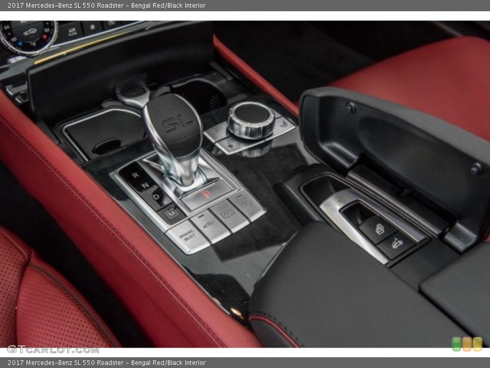 Bengal Red/Black Interior Controls for the 2017 Mercedes-Benz SL 550 Roadster #120713621