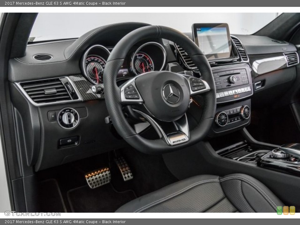 Black Interior Dashboard for the 2017 Mercedes-Benz GLE 63 S AMG 4Matic Coupe #120714920